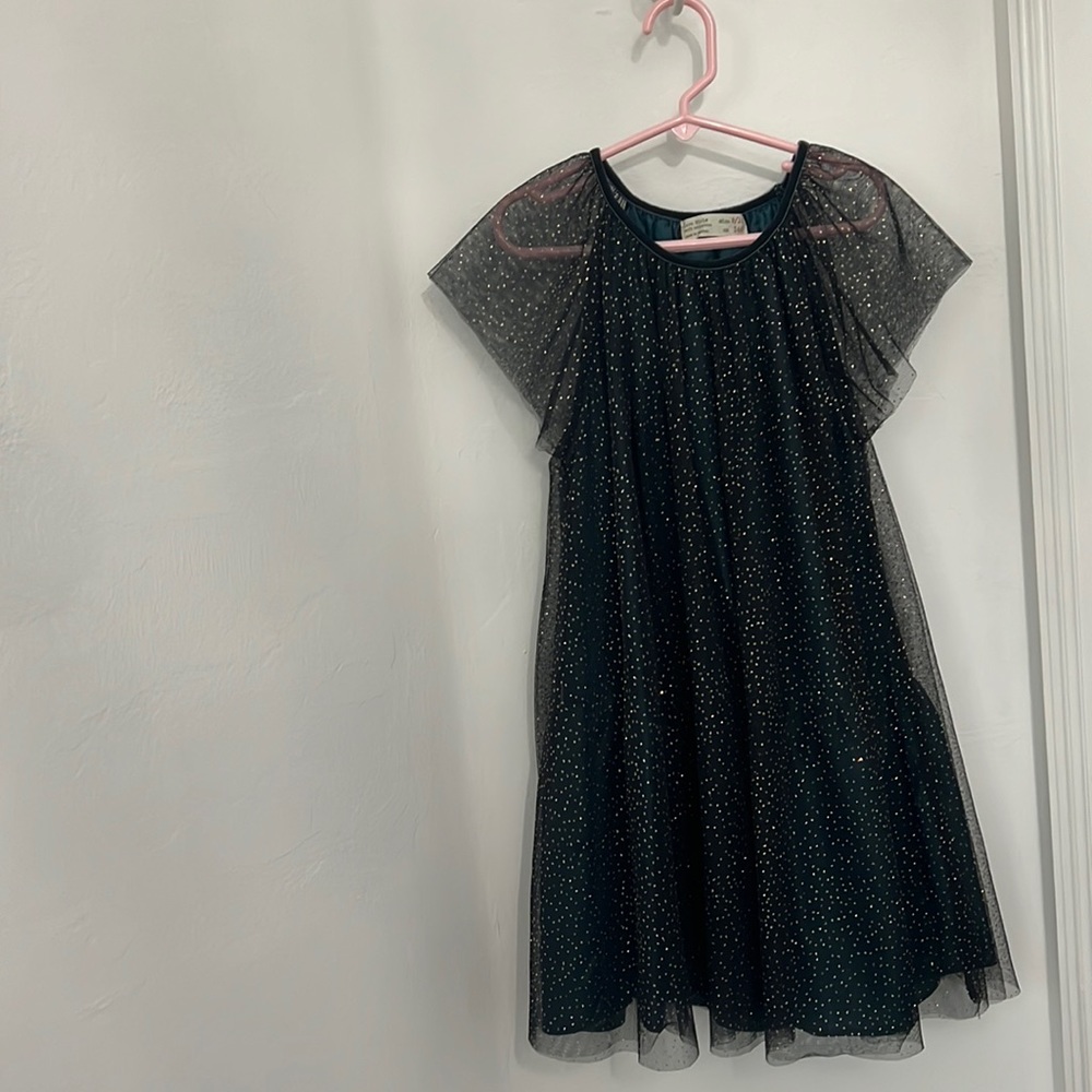 Sparkly and glittery fancy outfit it’s green black and gold size 9/10 brand new